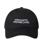 PP LOGO CAP — GREY/BLACK (COTTON)