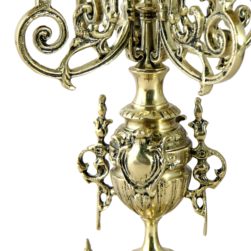 Bello De Bronze Канделябр Гранде 5-ти рожковый, золото