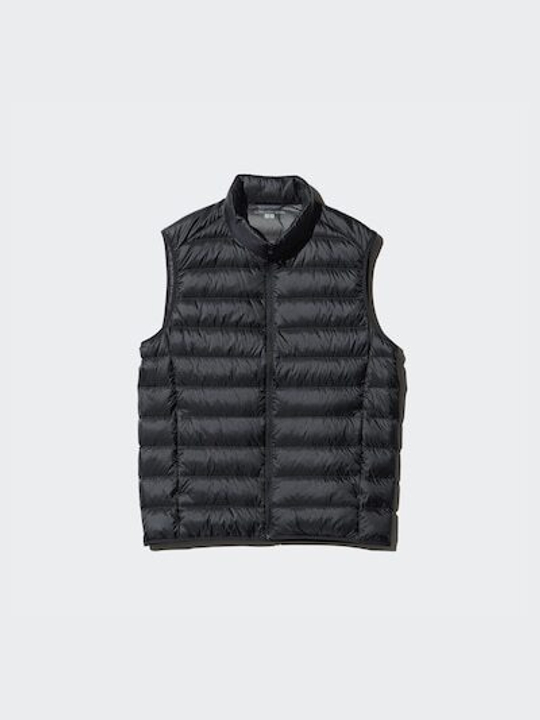 UNIQLO Ультралегкий пуховый жилет, черный