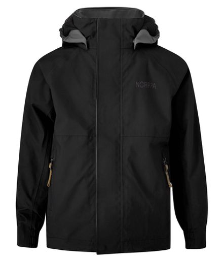 Детская куртка KADI NORPPA на флисе черный