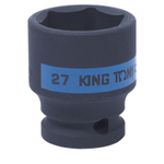 Головка торцевая ударная шестигранная 1/2&quot;, 27 мм KING TONY 453527M