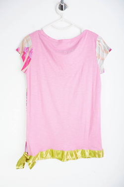 Футболка для яркого настроения, маркировка S, визуально 44 размер