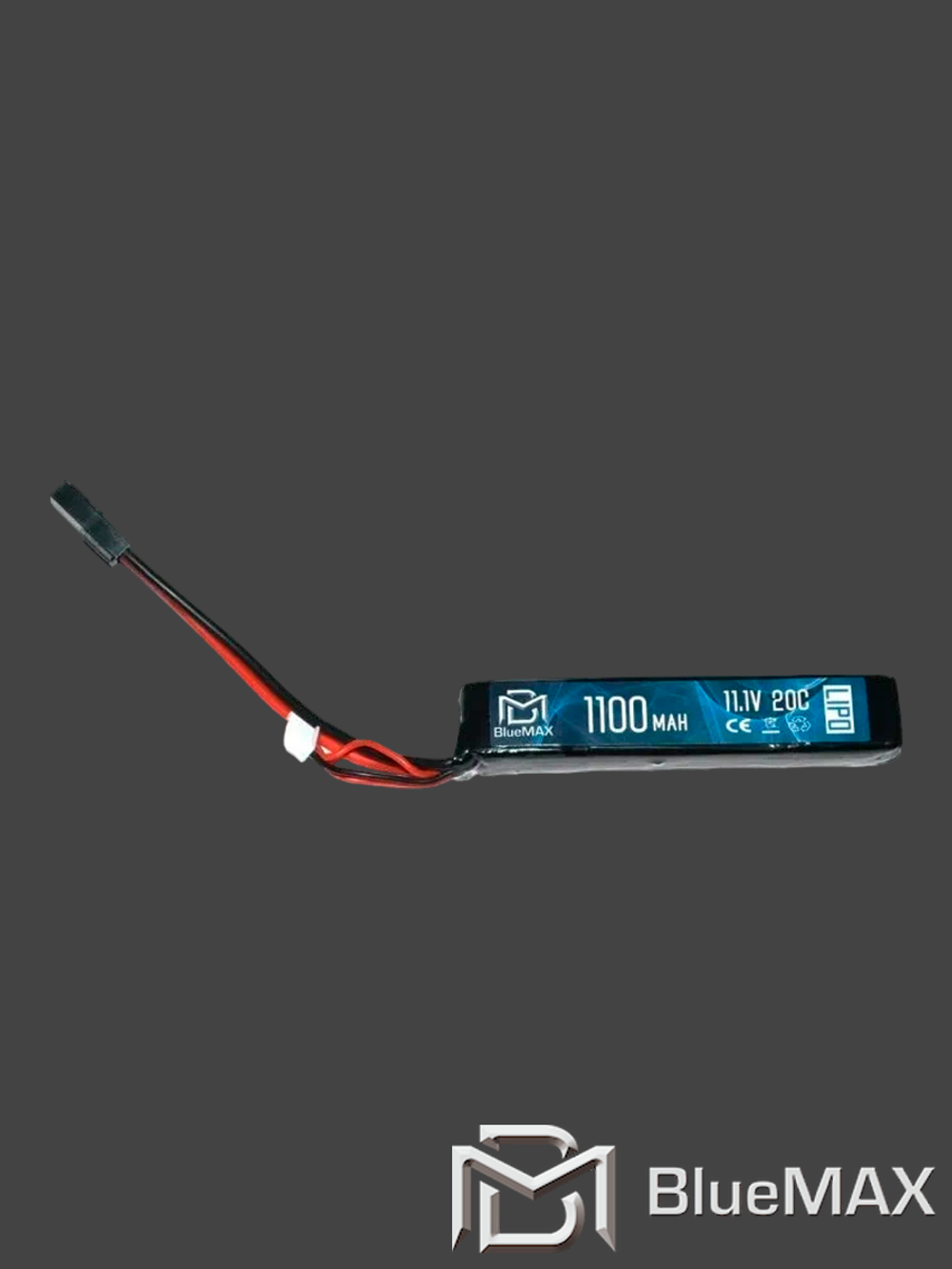 Аккумулятор BlueMAX Li-Po 11.1V 1100 mAh 20C Stick (Mini-Tamiya)