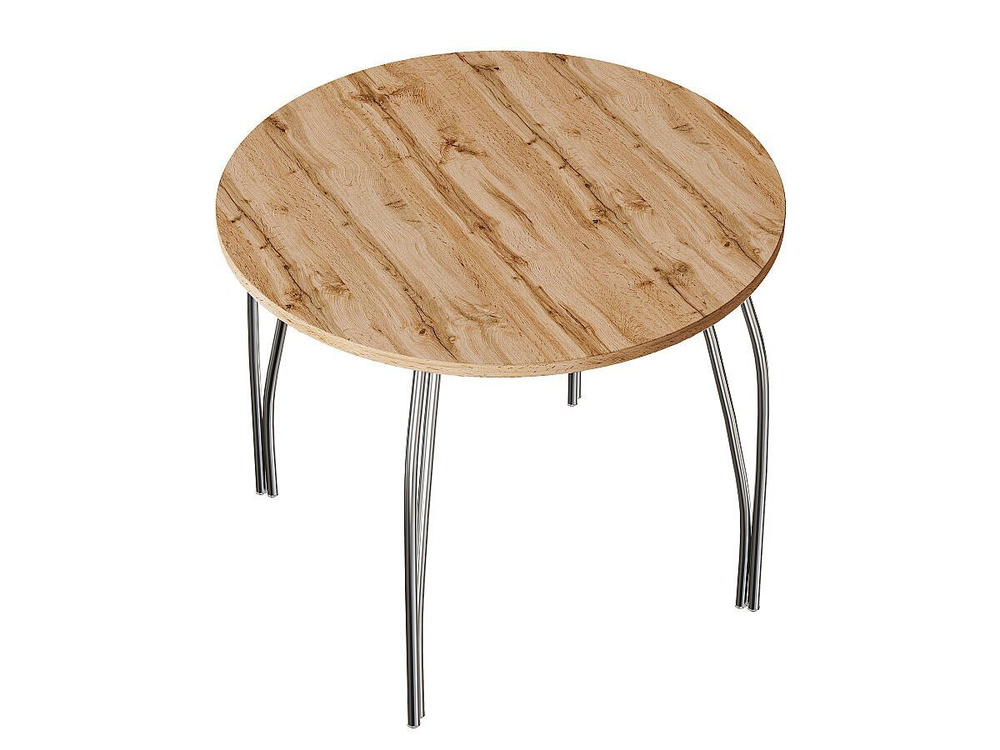 Стол обеденный круглый TLC-2.2 (ОС-11) Wotan Oak 2S 742*900*900