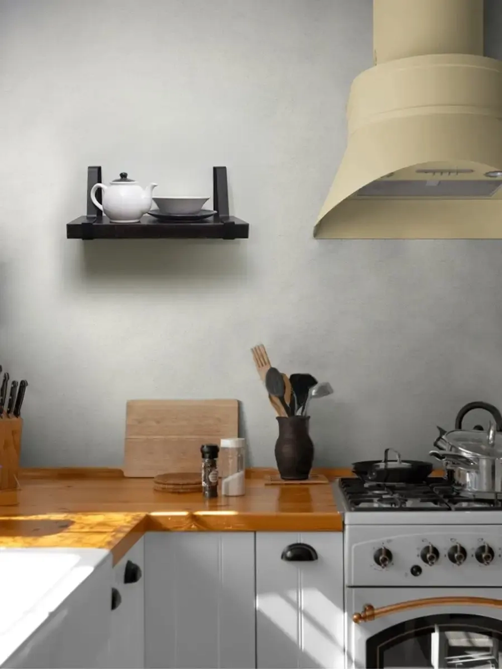 Полка настенная навесная