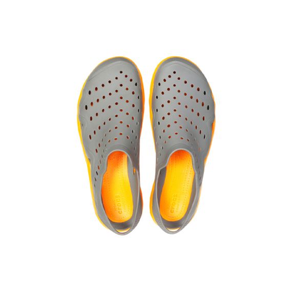 Crocs Swiftwater 'Gray Yellow'