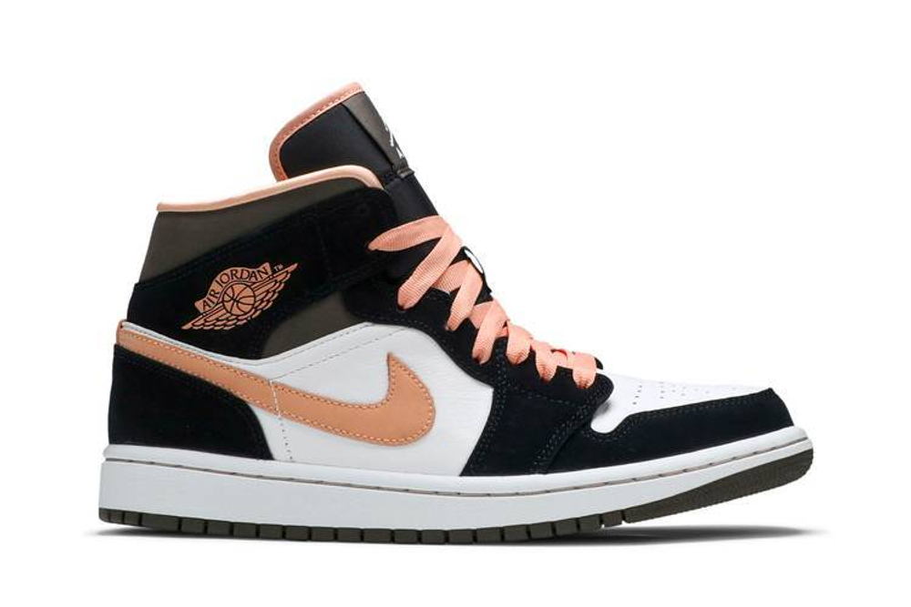 Кроссовки Jordan Air Jordan 1 Apricot Agate (Женская размерная сетка)