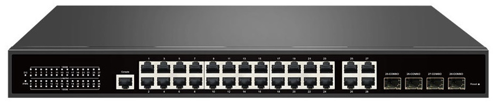 Коммутатор управляемый Tantos TSn-24GP28C4M