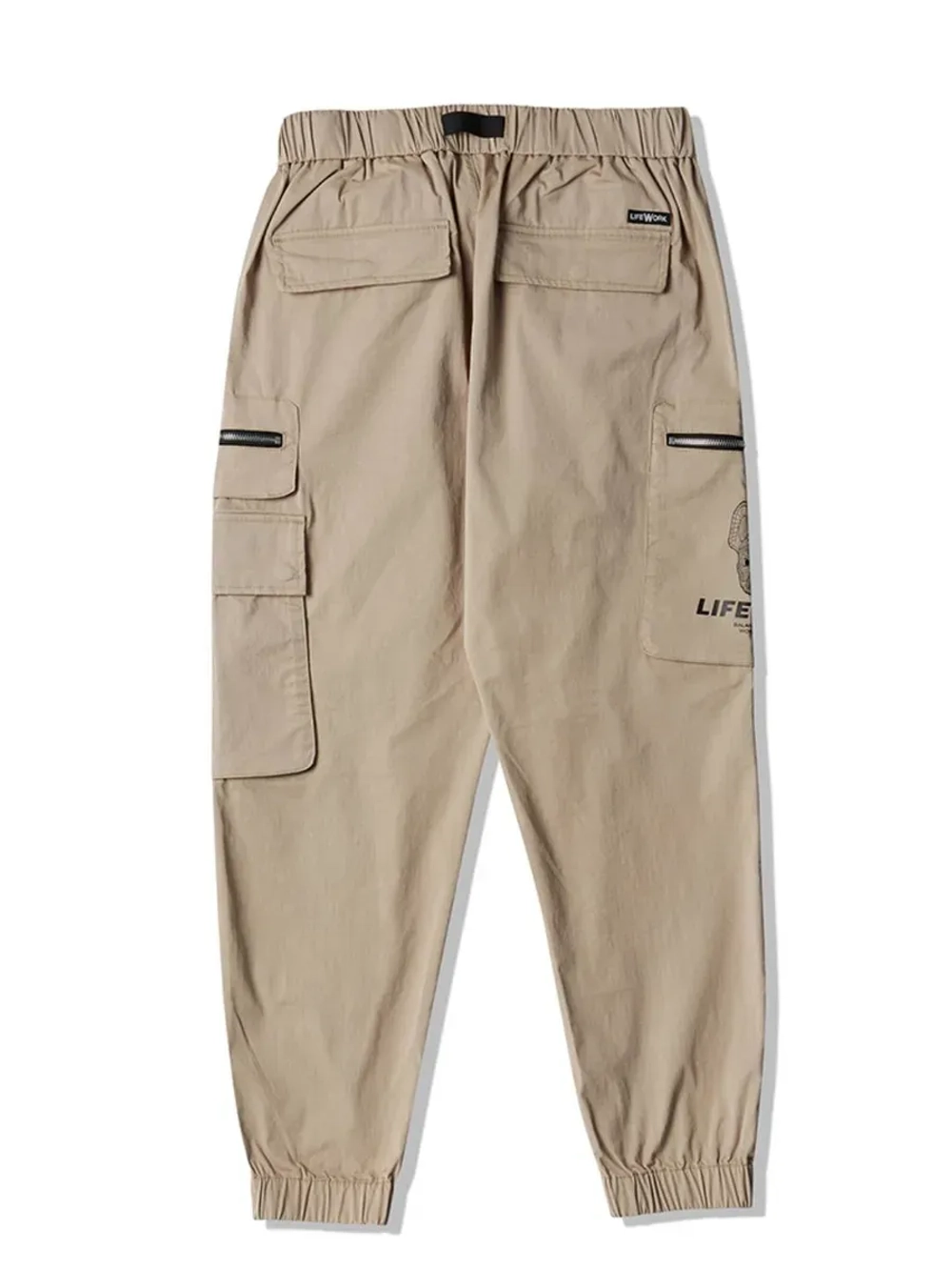 Брюки-карго на молнии