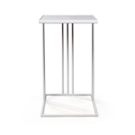 Журнальный столик Stone 026, керамика белая (арт. A026.D01)