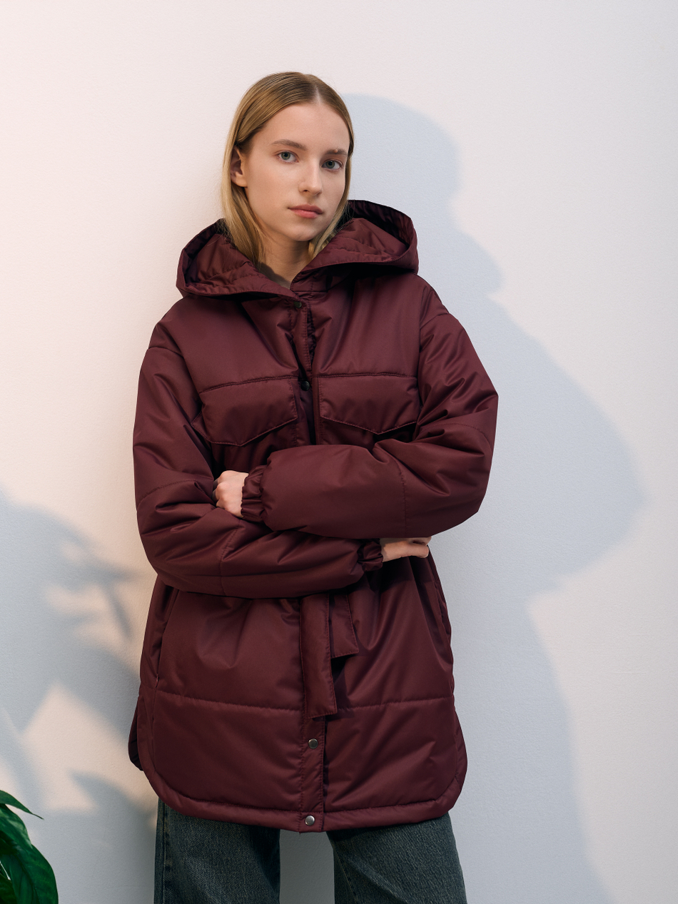 Куртка демисезонная "Эмми" бордо