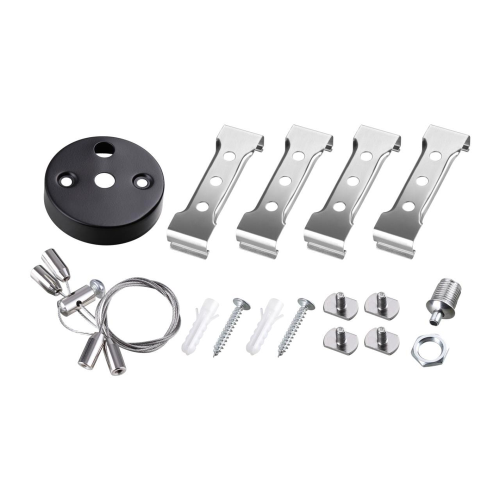 359123 OVER NT23 000 черный  Подвесной комплект для арт. 359114, длина троса 2м IP20 BITS