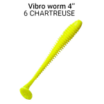 Мягкая приманка Crazy Fish Vibro Worm 4'' 10см 5шт 75-100 -