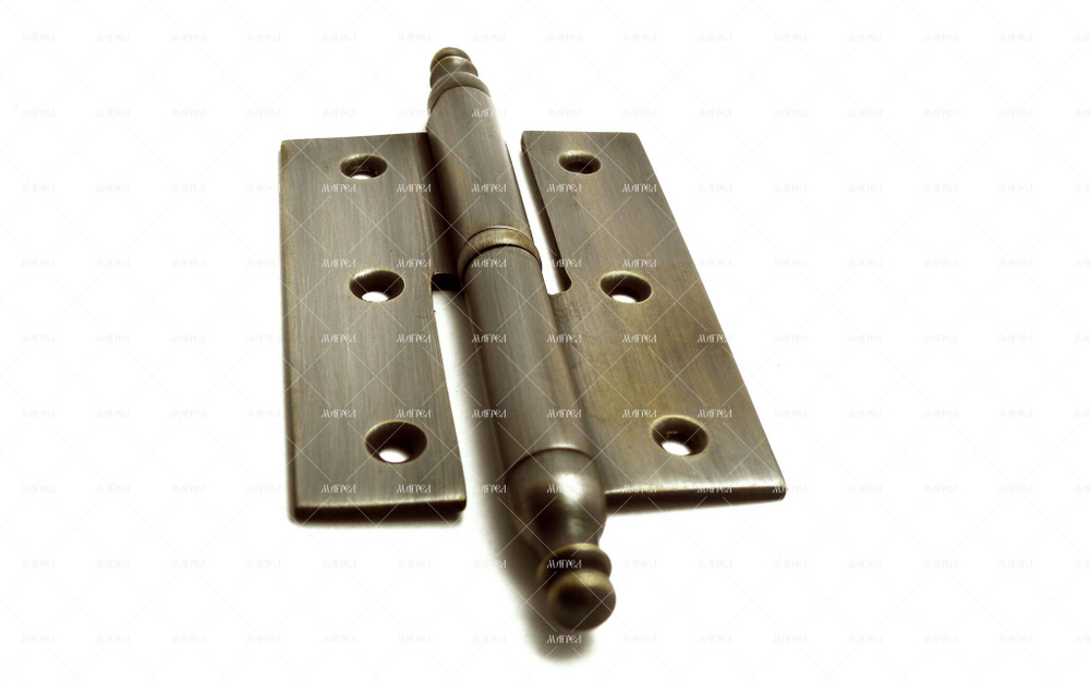 Петля латунная мебельная 100x24