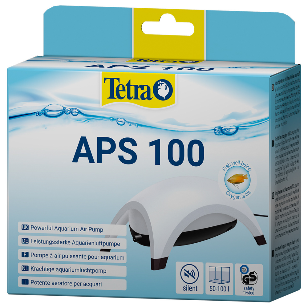 Tetra AРS 100 компрессор для аквариумов 50-100 л белый