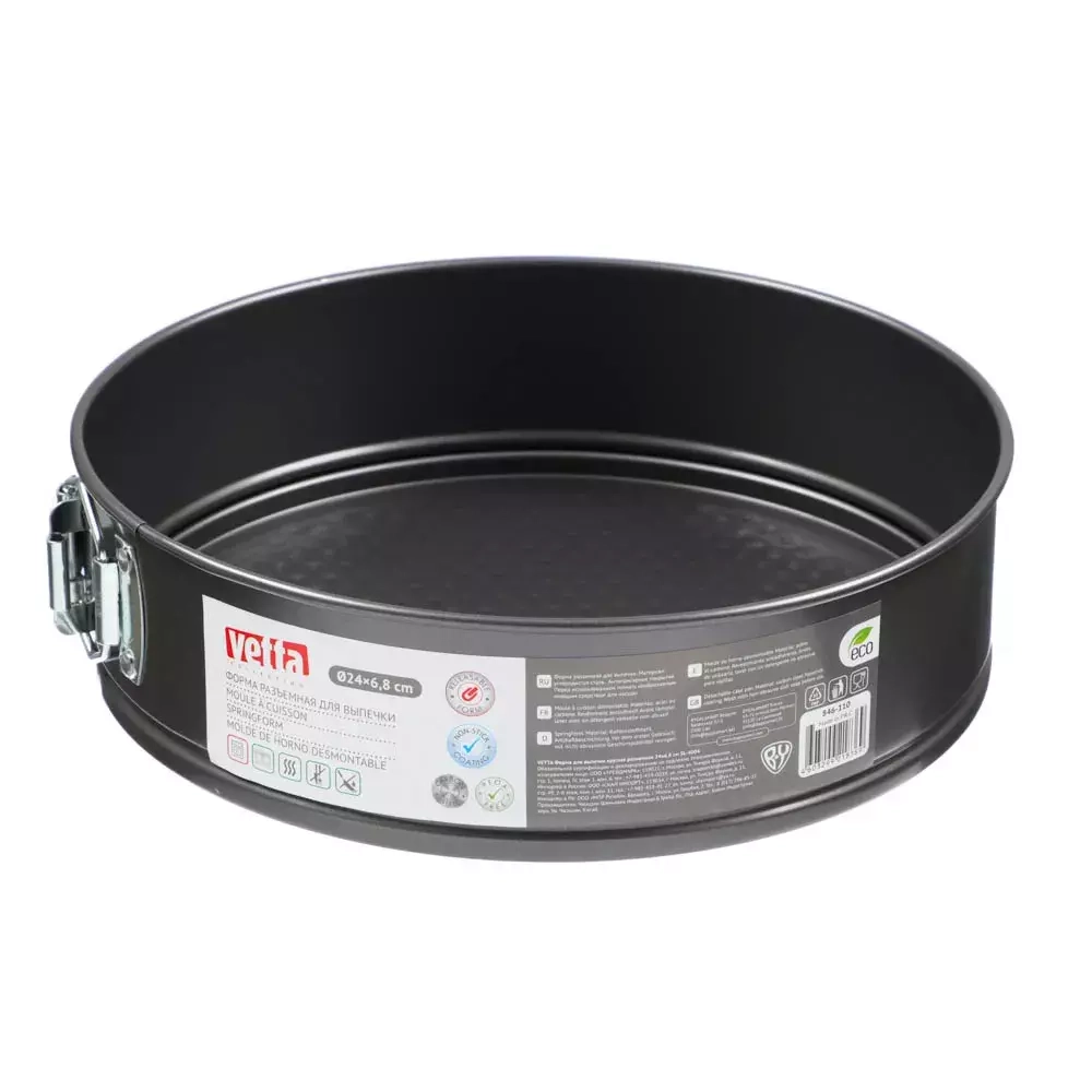 VETTA Форма для выпечки круглая разъемная 24x6.5см SL-4004