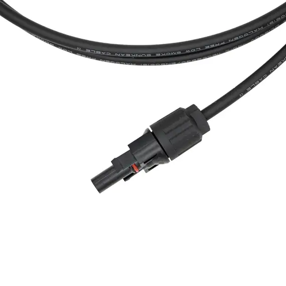 Удлинитель для солнечных электростанций 3 метра 4 кв.мм черный