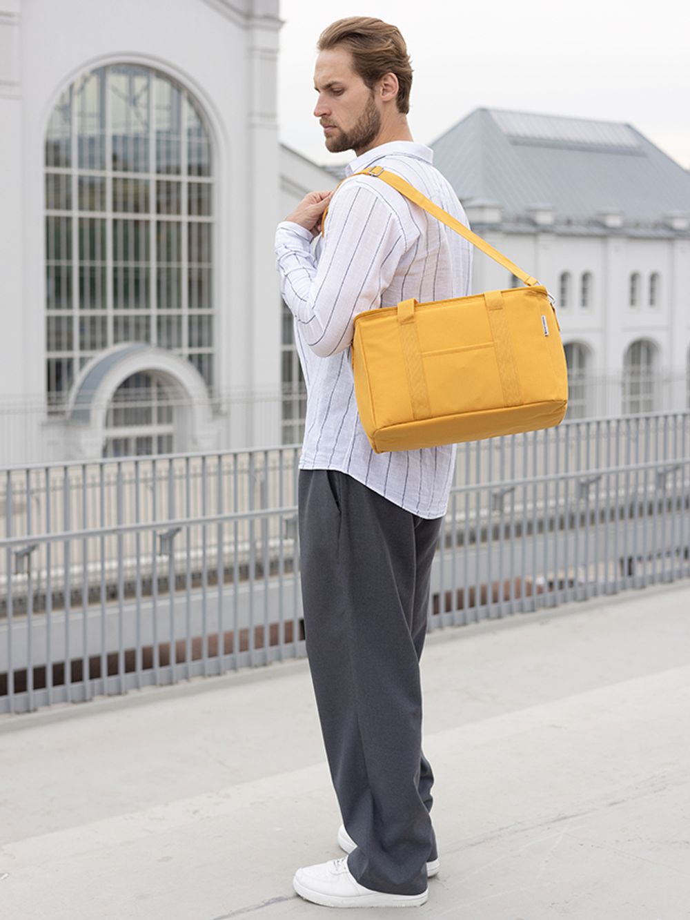 Термосумка для пикника Smart Picnic, L, горчичная