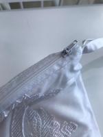 Комплект в кроватку 6-ти предметный "Нежность" с кружевом(белый цвет), поплин