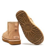 Кожаные угли classic mini ii UGG - бежевый(1016222)