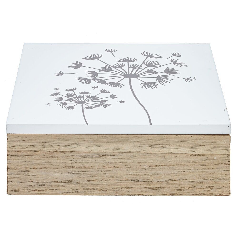 GAEM Шкатулка для чайных пакетиков, L16 W16 H5,5 см