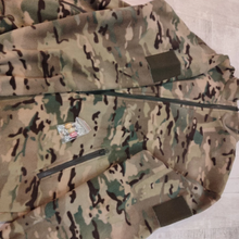 Тактическая военная флисовая толстовка без капюшона Мультикам