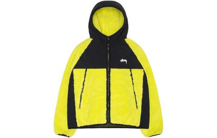 Куртки Stussy FW23 SHERPA PANELED HOODED JACKET, 118530