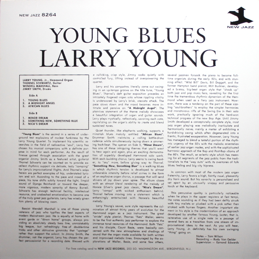 Larry Young / Young Blues (LP)