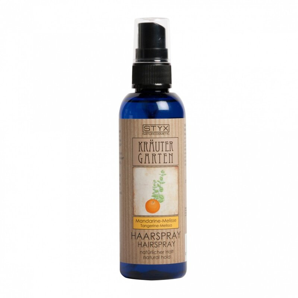 Лак для волос STYX со вкусом мандарина и лимонной мелиссы, 100 мл