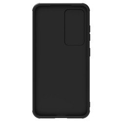 Чехол усиленный от Nillkin для Samsung Galaxy S23, серия Textured Case S (покрытие нейлонового волокна), полуавтоматическая механизм сдвижной шторки