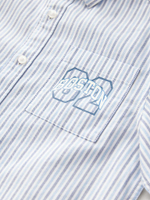 Рубашка для мальчика Next B99-508, Белый, Синий