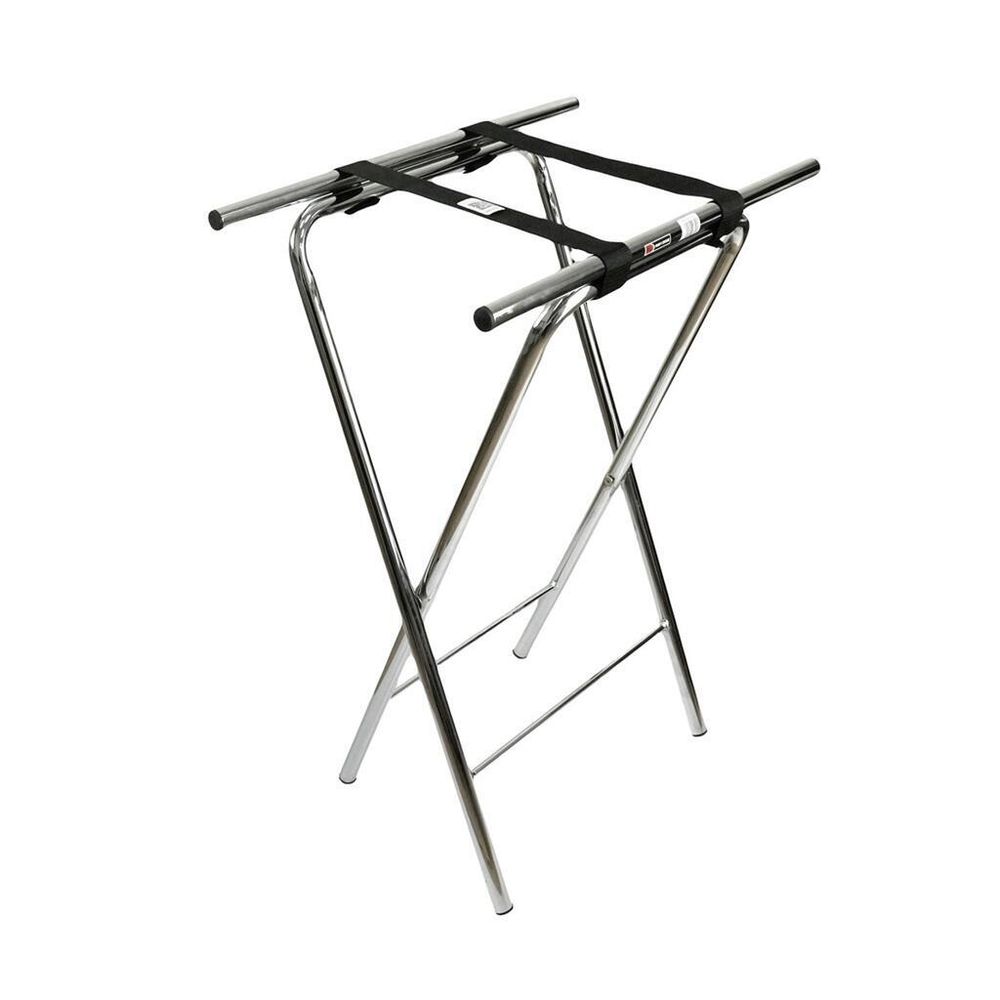 Подставка стойка напольная для подносов 52,8*35*74,5 см, нерж. (триджек) P.L. - BarWare