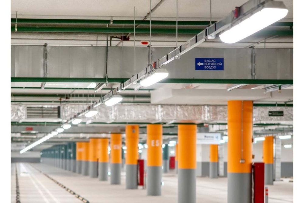 Светильник LED ДСП 38Вт 4800лм 4000К SLIM-38/MILKY IP65 ICEBERG 1262x124x85mm CSVT