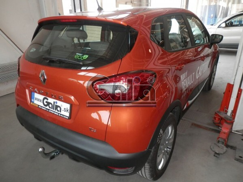 Фаркоп оцинкованный Galia R091A для Renault Captur 2013-(паспорт и сертификат в комплекте)(без электрики)