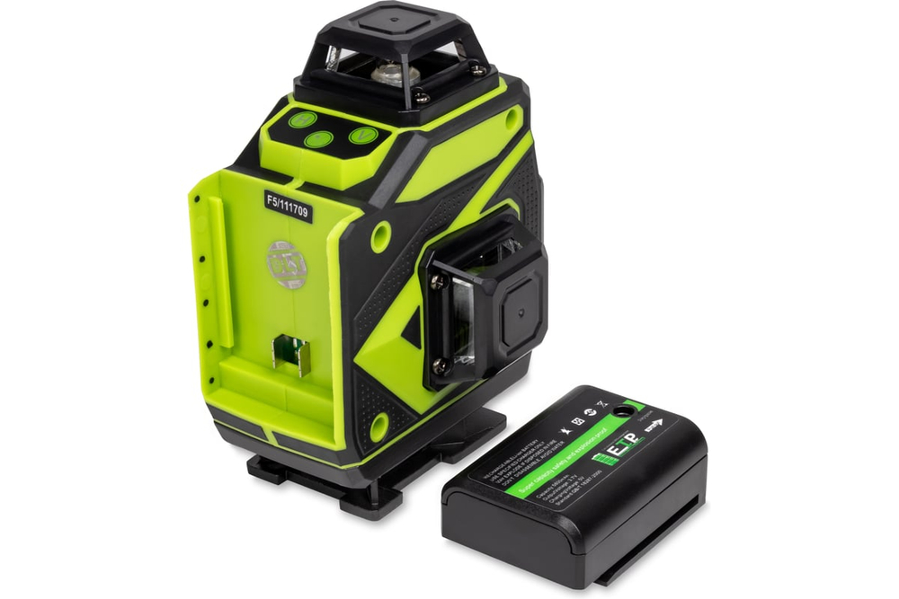 Нивелир лазерный DLT MW-94D PRO, 4 замкнутые плоскости (16 линий), дальность 40м, арт. 0184