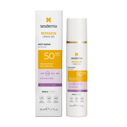 REPASKIN URBAN 365 Anti-aging SPF50 Средство солнцезащитное антивозрастное для лица