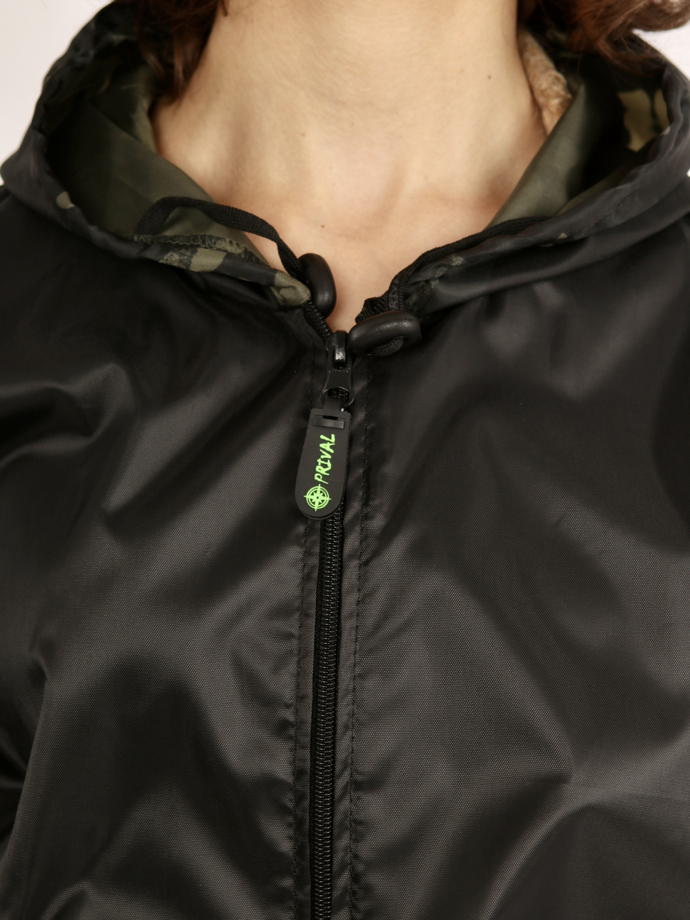 Костюм для активного отдыха Prival Ветровлагозащитный, женский, кмф Нато тёмный