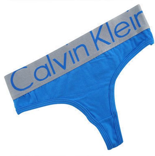 Женские трусы стринги Calvin Klein Women String Blue