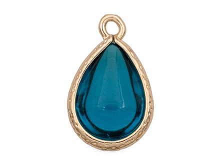 Подвеска Капля 18мм, стекло