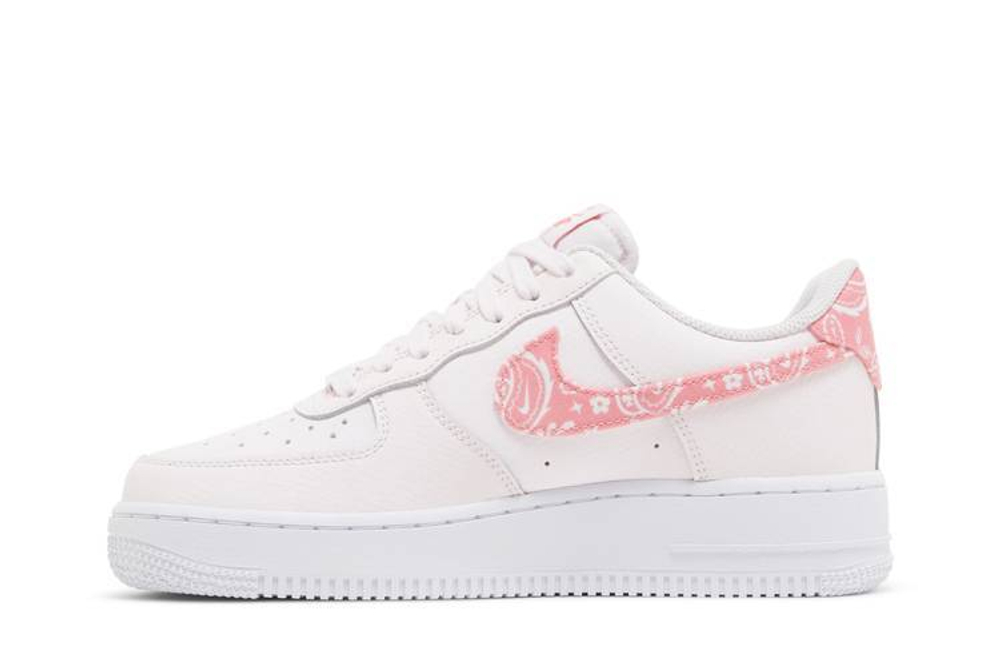 Кроссовки Nike Air Force 1 Low "Pink Paisley" (Женская размерная сетка)