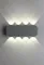 358561 STREET NT21 374 темно-серый Ландшафтный настенный светильник IP54 LED 4000K 8W 85-265V CALLE