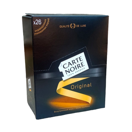 Кофе растворимый порционный Carte Noire Original, 30 стиков