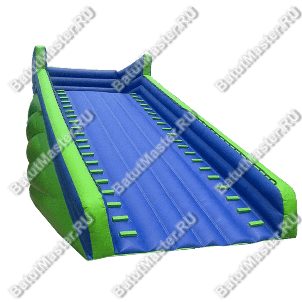 Надувная горка для зорба "Blue ramp"