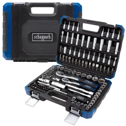 Набор инструментов 1/4'' 3/8'', 108пр. (6-гран) Scheppach Sch-41082-5DS