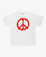 Футболка Indigo Stuff Peace Белая