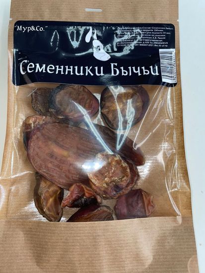 Myp&Co Лакомства для собак Семенники Бычьи