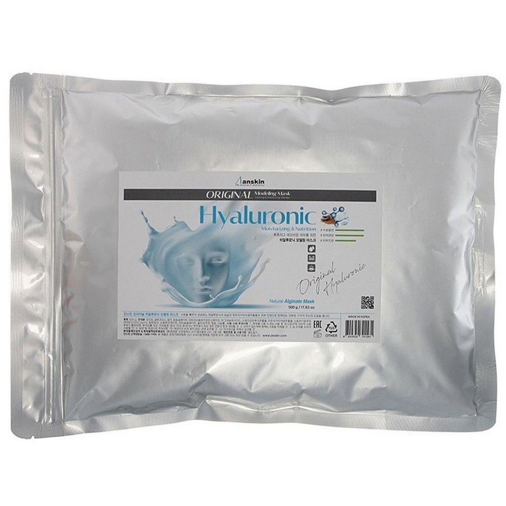 Маска альгинатная с гиалуроновой кислотой Anskin Hyaluronic Modeling Mask,
