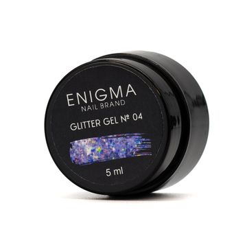 Глиттер гель Enigma №04
