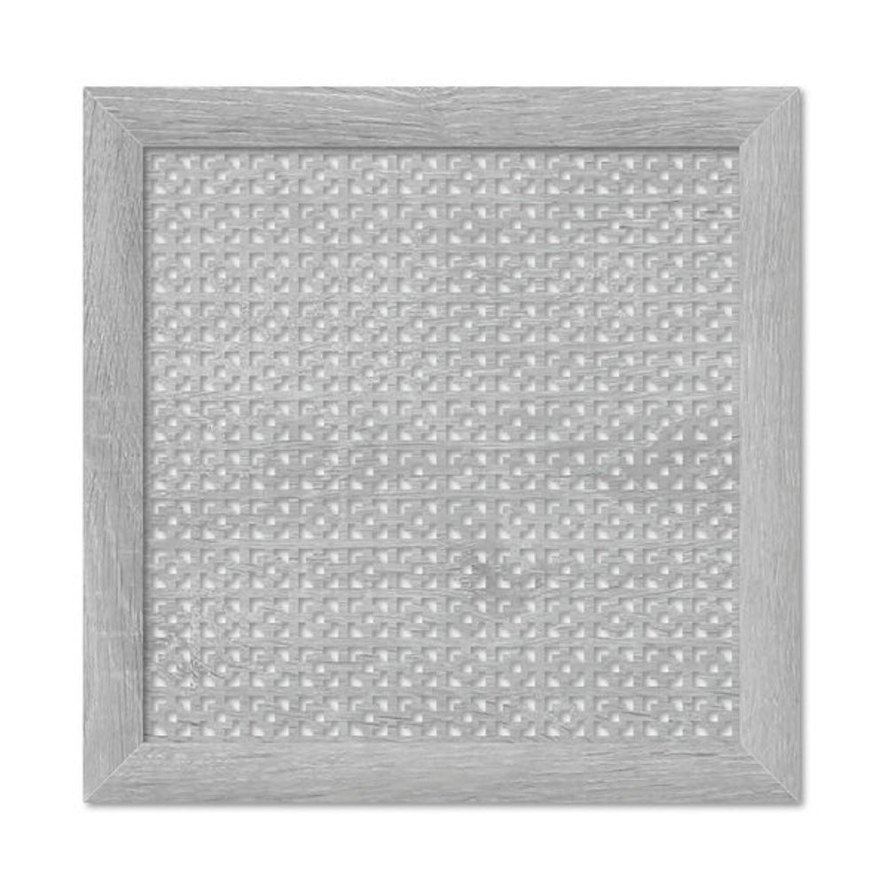 Решетка радиаторная Стильный дом Дамаско V546094 600х600 мм дуб серый