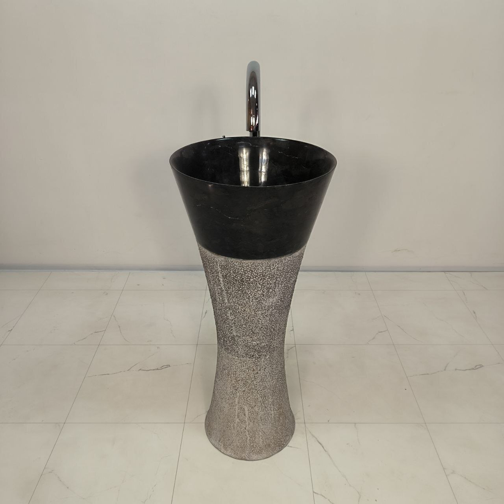 Раковина напольная из мрамора Pedestal MN-391 40*40*90